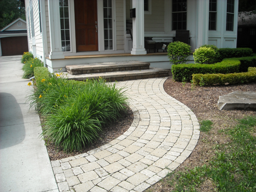 brick paver walkway Michigan